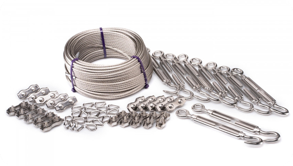 Heavy-duty mooring ropes for vessels
